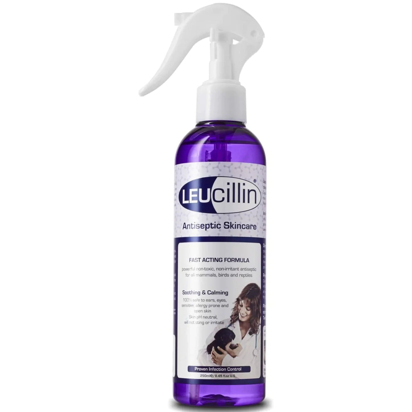 Leucillin antiseptic spray for cats and dogs